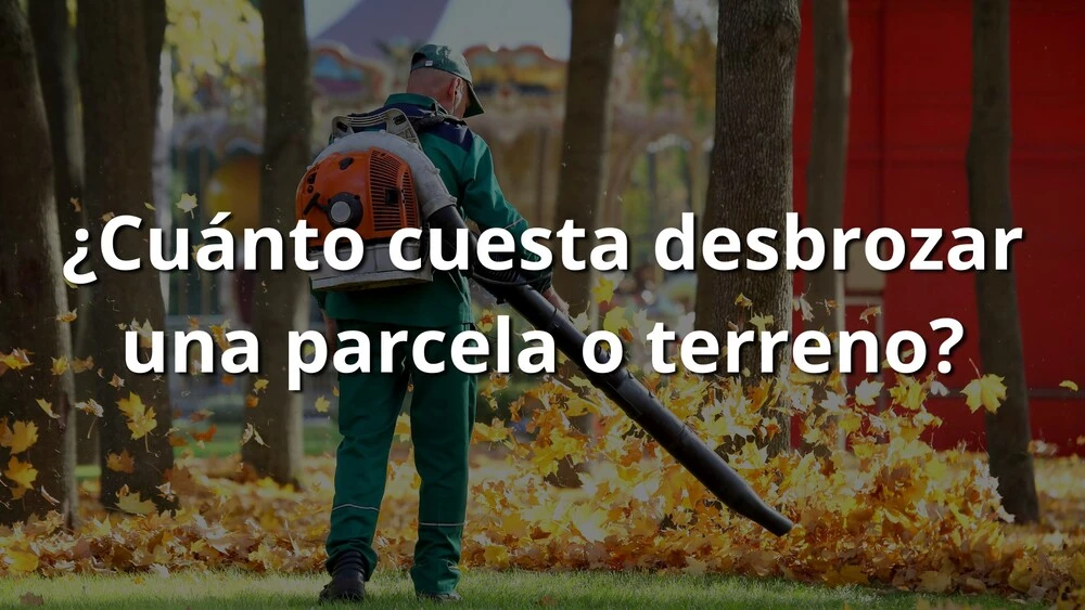 Precio de desbroce de parcelas, fincas y terrenos